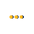 Three gold and blue dots that symbolize 的 more information icon